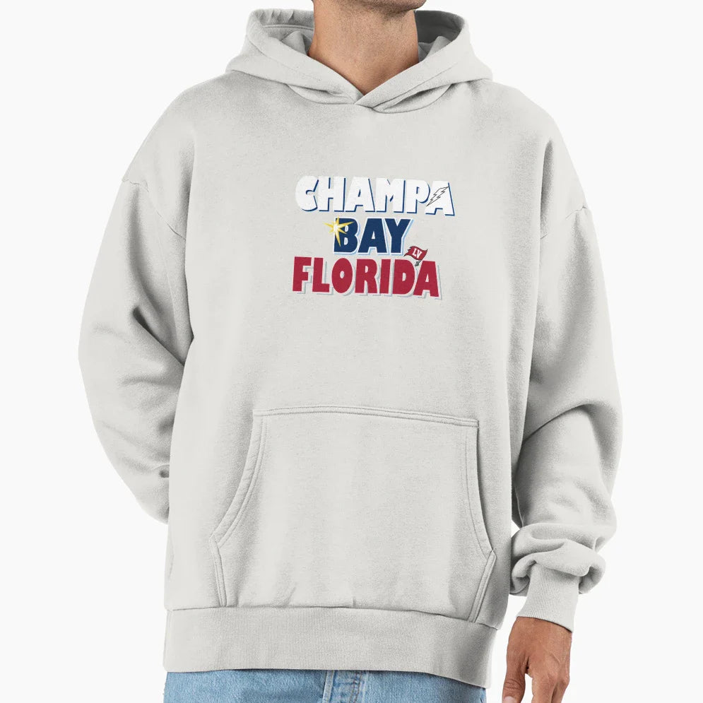 Champa Bay Florida Hoodie - Fun Novelty Design Men Women