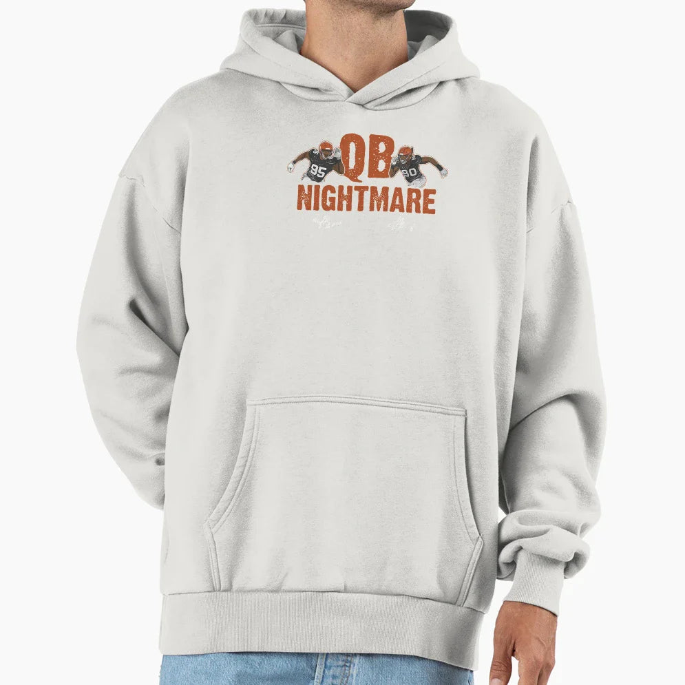Qb Nightmare Hoodie - Streetwear Style Men Women