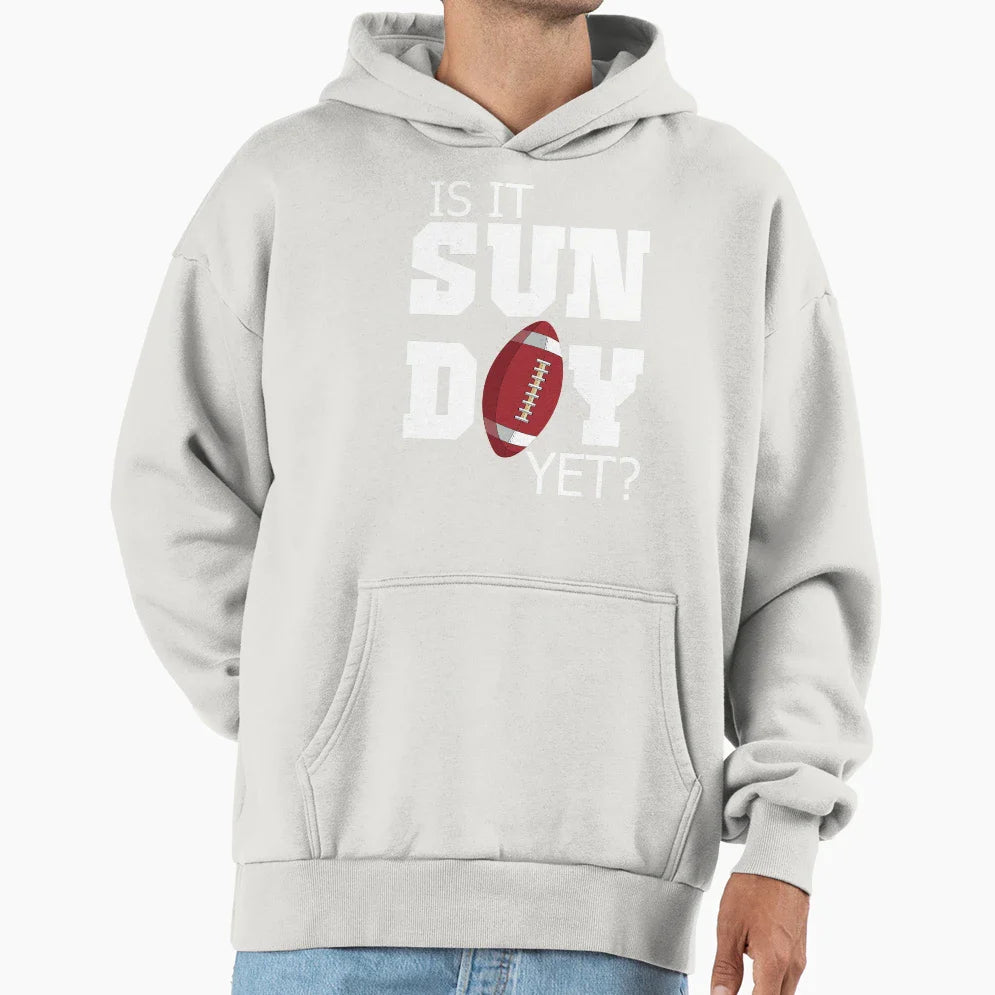 Is It Sunday Yet Football T-Shirt - Casual Everyday Wear Unisex