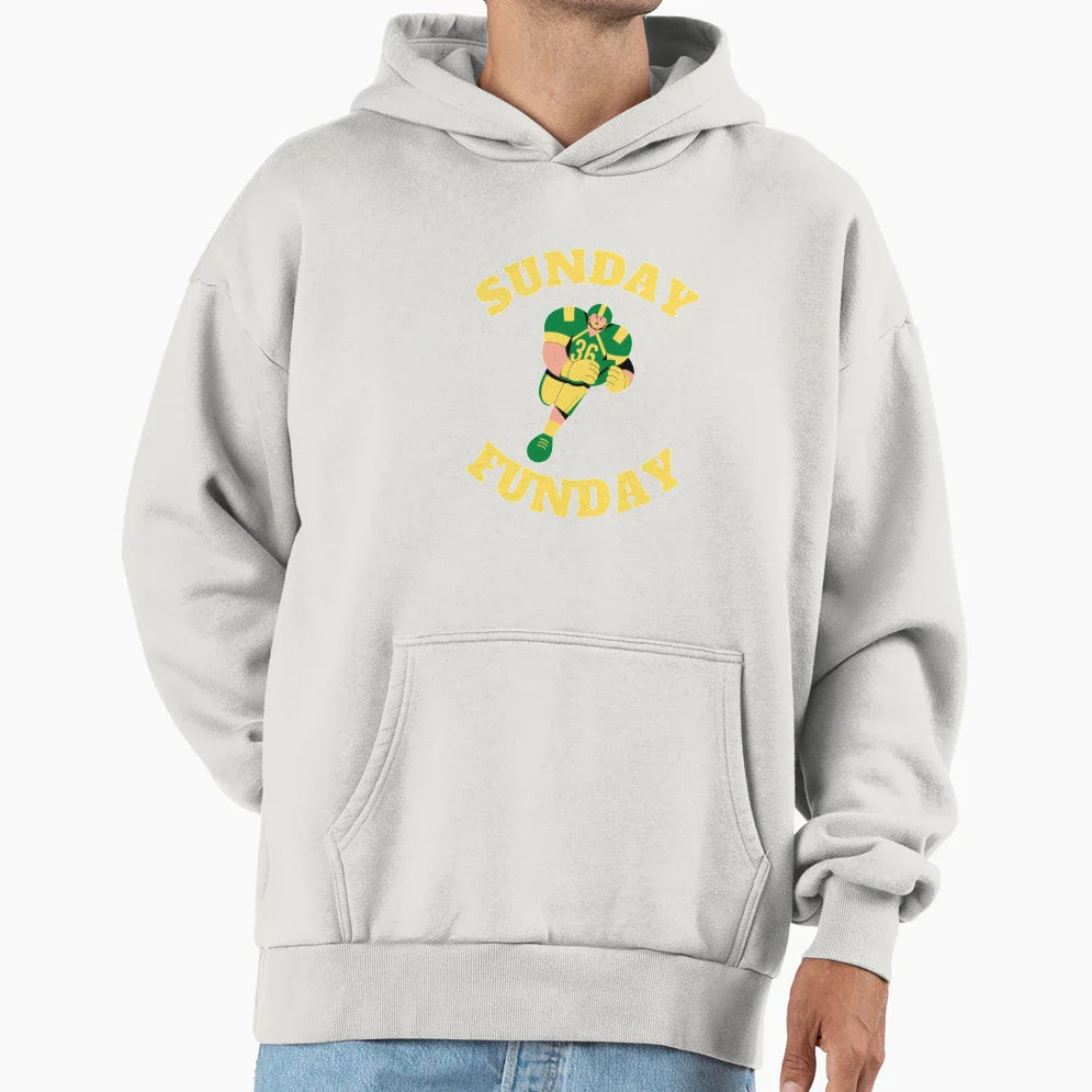 Sunday Funday Hoodie - Aesthetic Graphic Unisex
