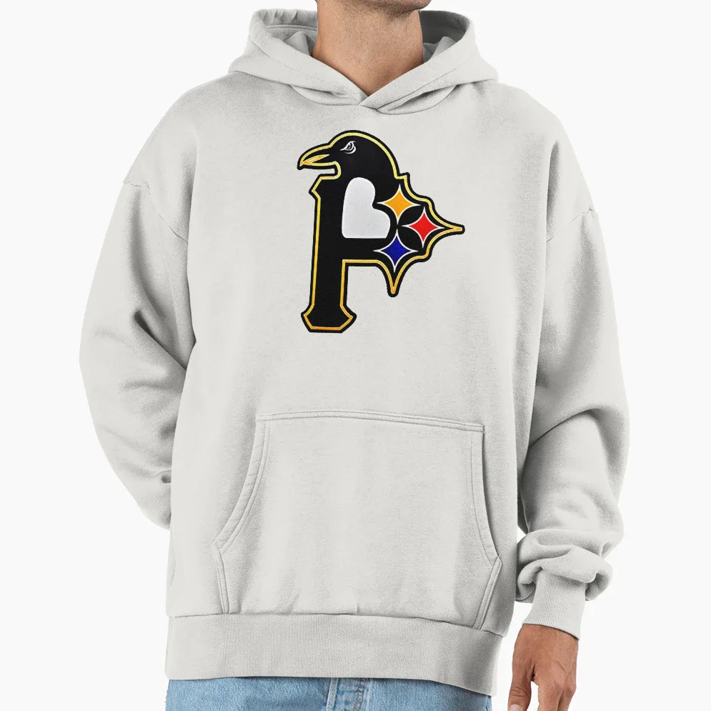 Pittsburgh All Teams Hoodie - Fun Novelty Design for Adults