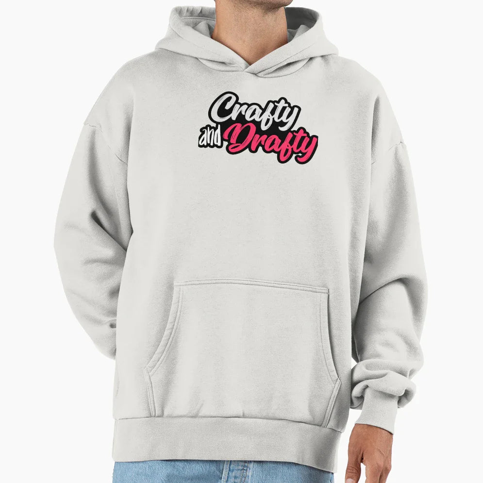 Crafty And Drafty Hoodie - Aesthetic Graphic Unisex