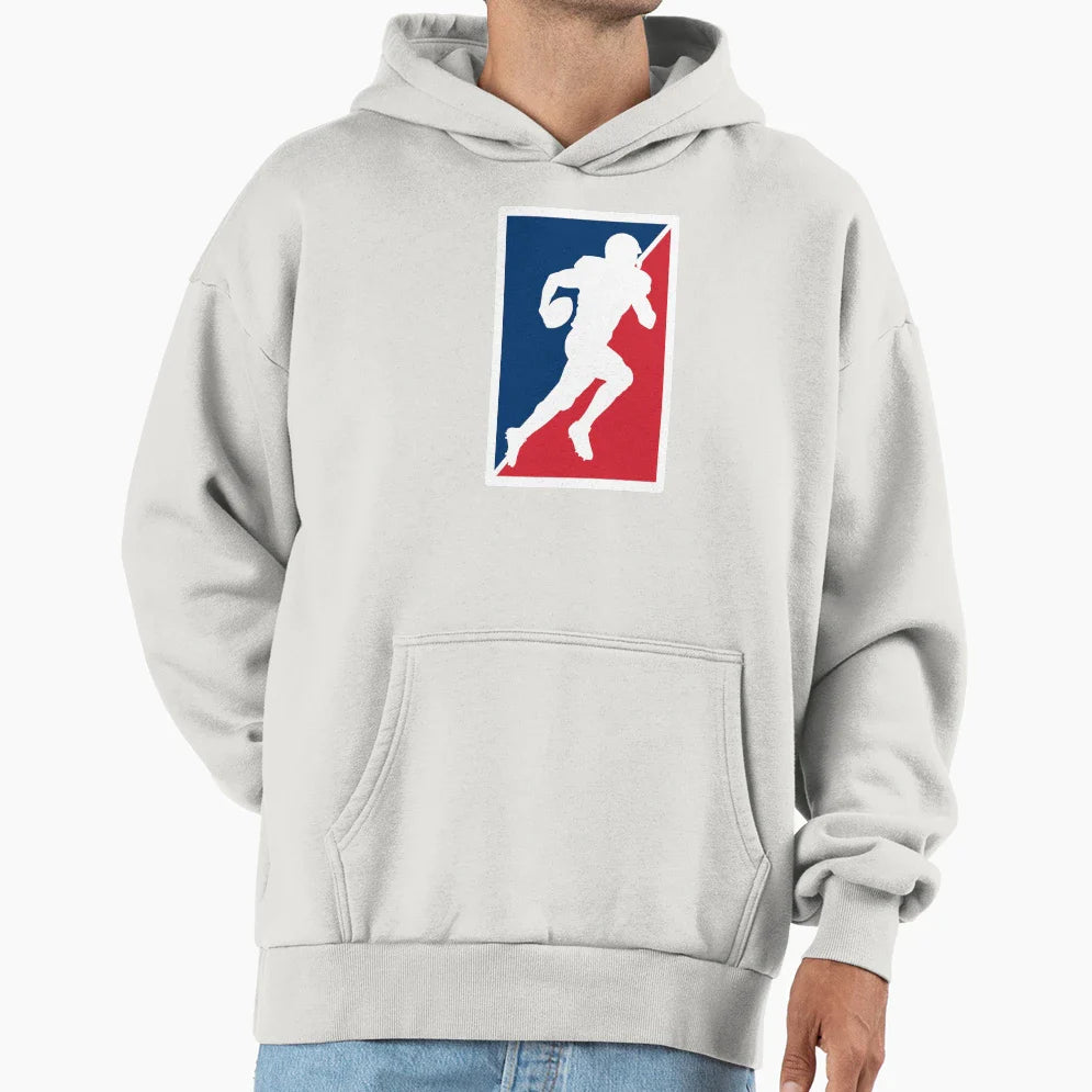 Dynamic Blue And Red Nfl American Hoodie - Aesthetic Graphic Men Women
