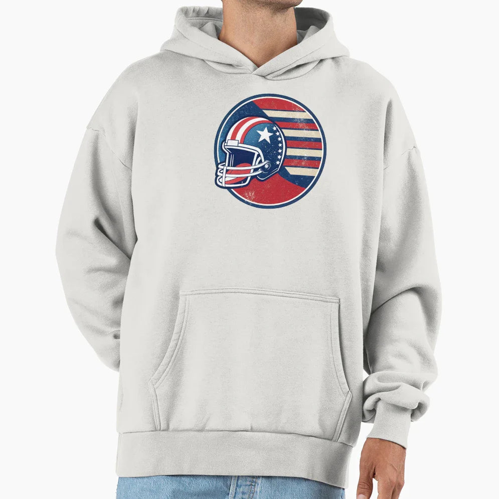 American Football Hoodie - Trendy Graphic Unisex