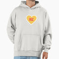 I Love Kansas City Heart Kc Football Hoodie - Streetwear Style Unisex