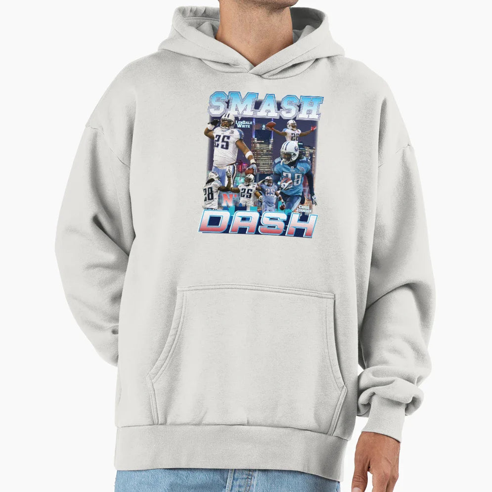 Smash N Dash Hoodie - Trendy Graphic Unisex