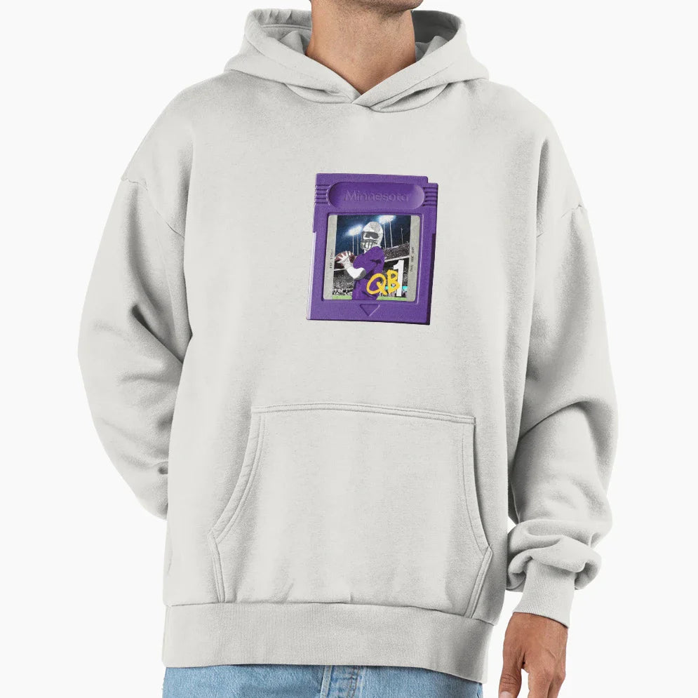 Football Minnesota Hoodie - Minimalist Print Men Women
