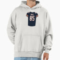 Cole Kmet Home Jersey Hoodie - Streetwear Style Unisex