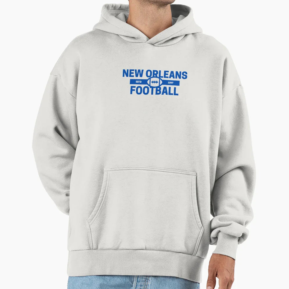 New Orleans Football Hoodie - Novelty Apparel Men Women