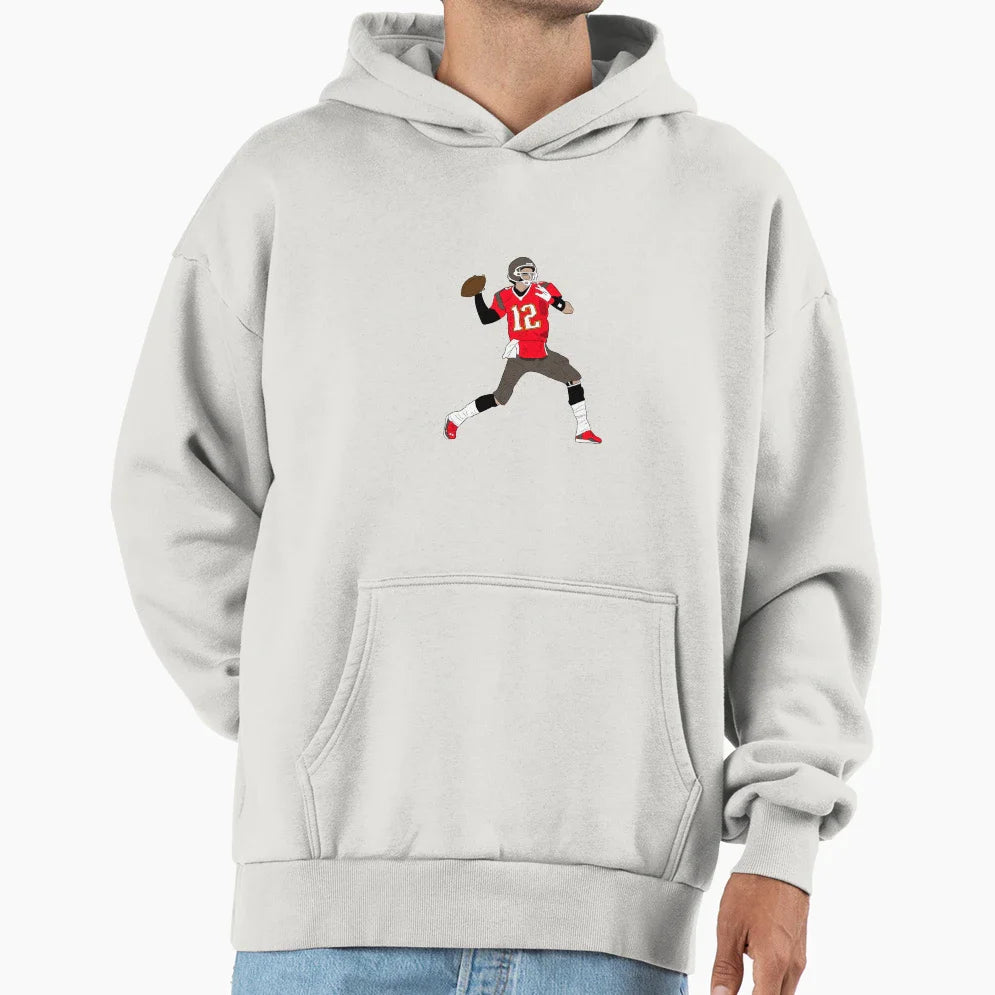New And Improved Hoodie - Minimalist Print Unisex