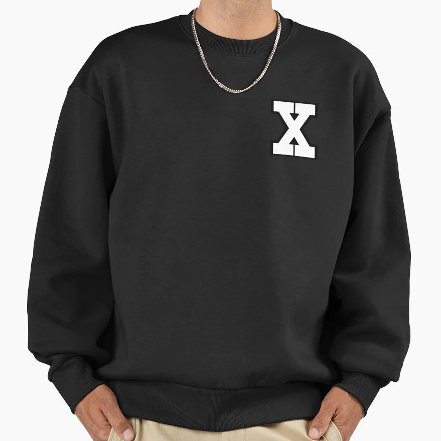 Straight Edge X Hardcore Punk Sweatshirt - Fun Novelty Design Men Women