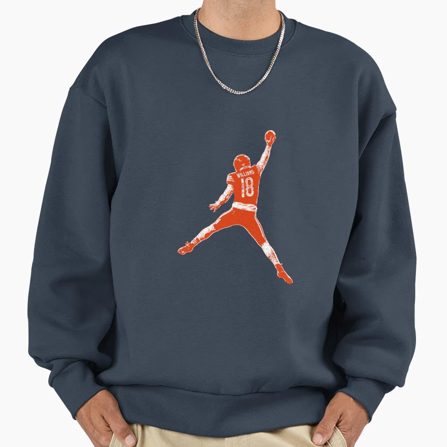 CW Jumpman Sweatshirt - Casual Everyday Wear Men Women