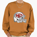 Kansas City Chiefs Helmet Sweatshirt - Fun Novelty Design Men Women