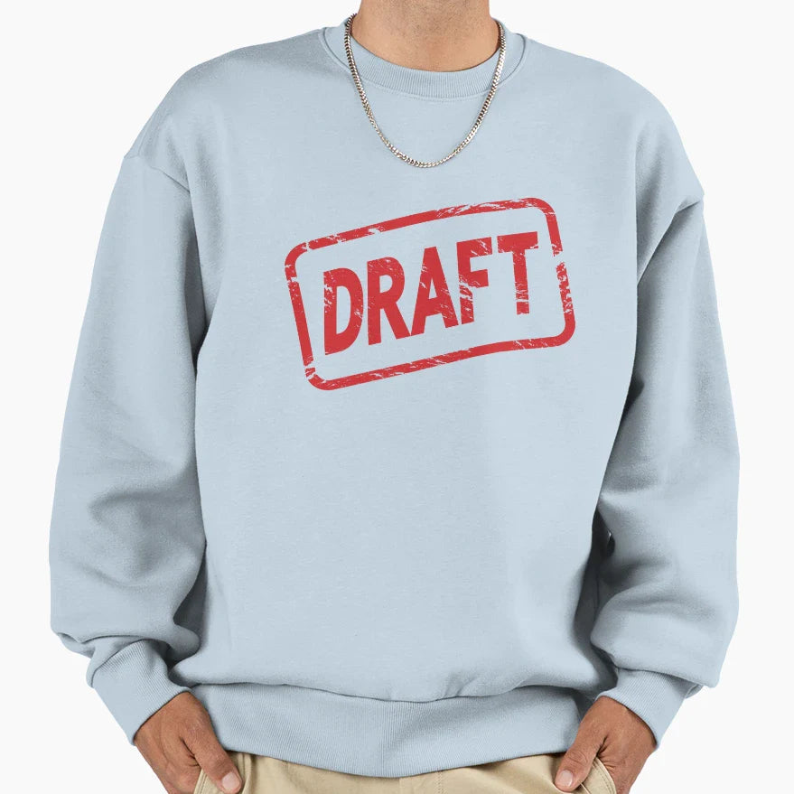 Draft Stamp Sweatshirt - Novelty Apparel Unisex
