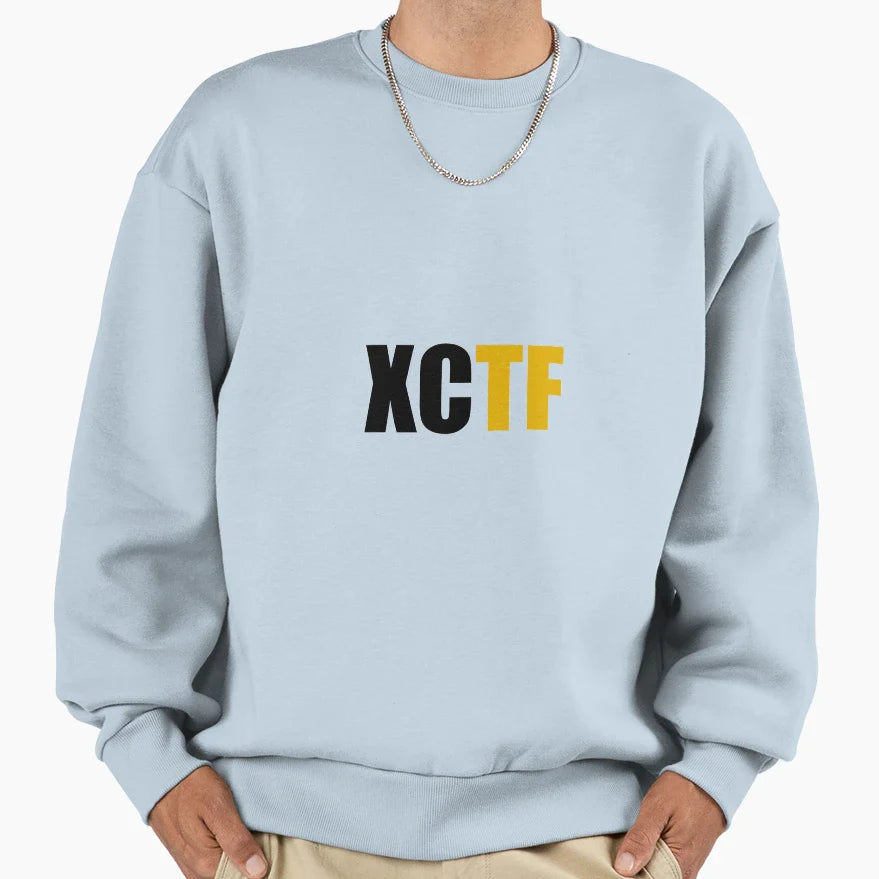 Copy Xctf Black And Red Sweatshirt - Fun Novelty Design Men Women