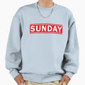 Sunday Sweatshirt - Graphic Print Men Women