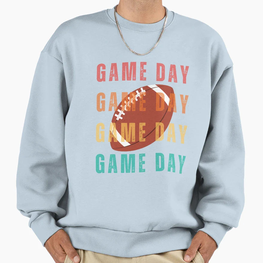 Game Day Sweatshirt - Streetwear Style Men Women