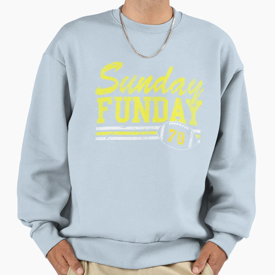Sunday Funday Pittsburgh 78 Sweatshirt - Fun Novelty Design Men Women
