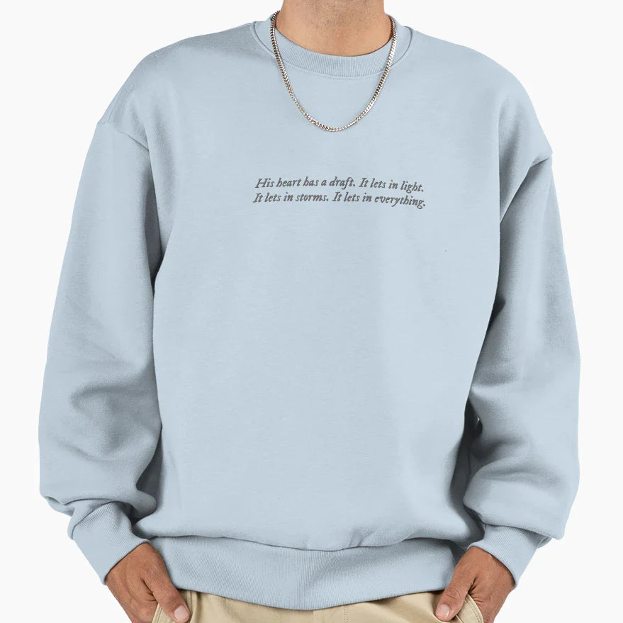 Invisible Life Addie Larue Sweatshirt - Minimalist Print Men Women