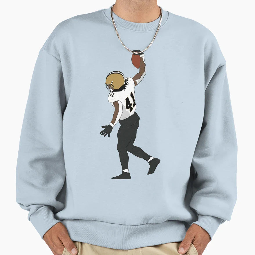 Spiked Sweatshirt - Fun Novelty Design Men Women