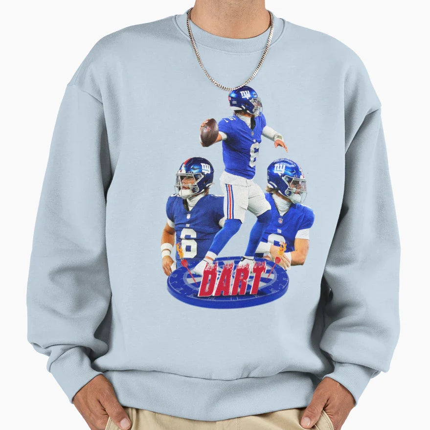 Jaxson Dart Sweatshirt - Fun Novelty Design for Adults