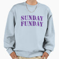Sunday Funday Football Sweatshirt - Minimalist Print Unisex