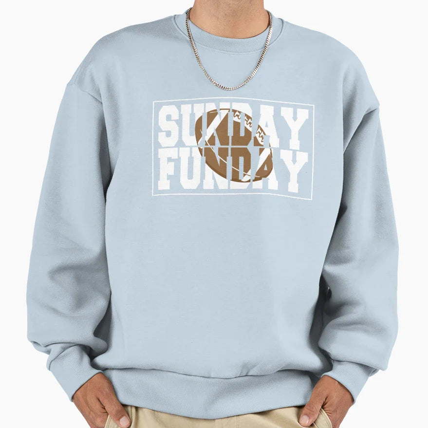 Sunday Sweatshirt - Graphic Print for Adults