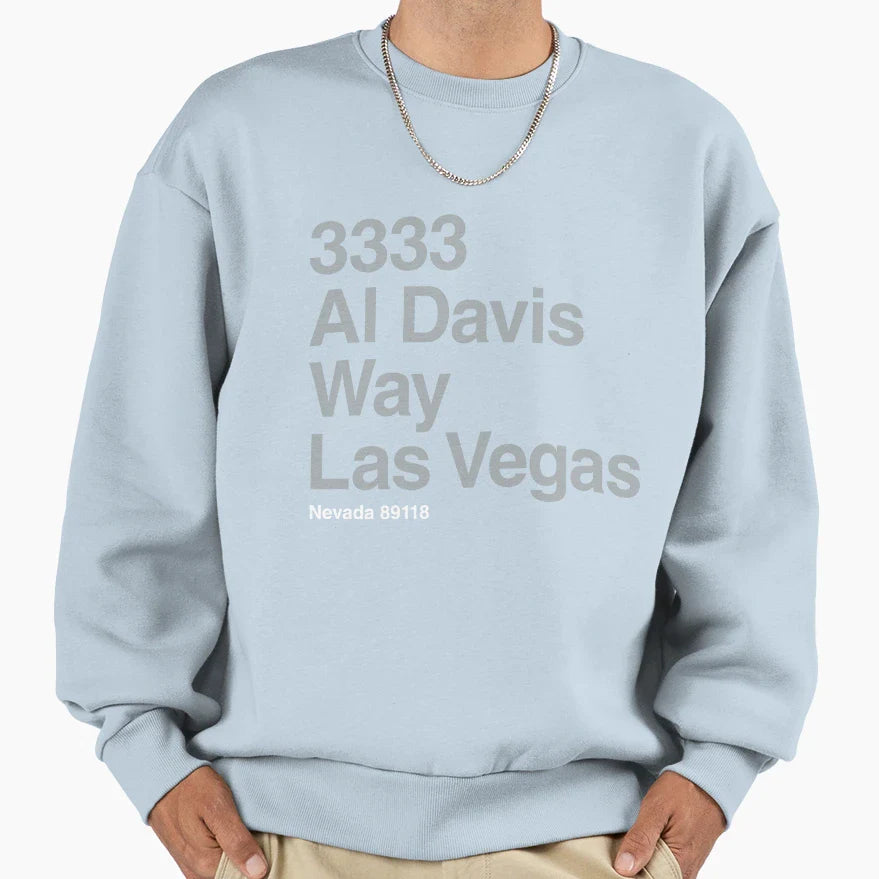 Las Vegas Raiders Football Sweatshirt - Casual Everyday Wear for Adults