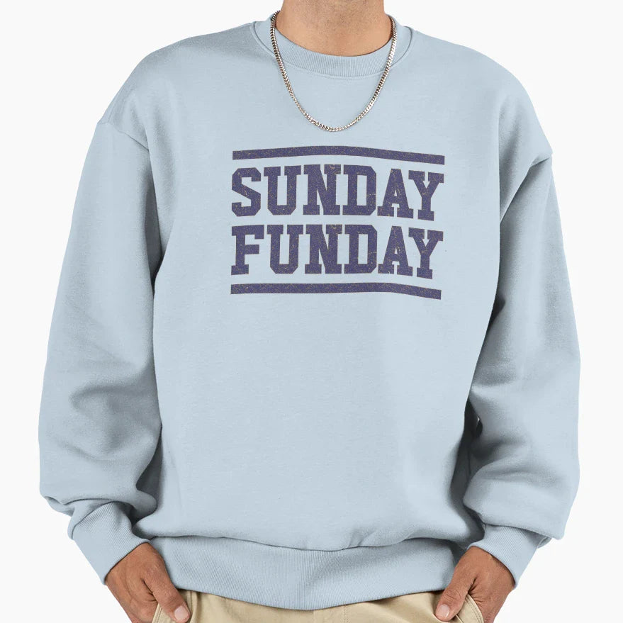 Sunday Funday Ravens Sweatshirt - Casual Everyday Wear for Adults