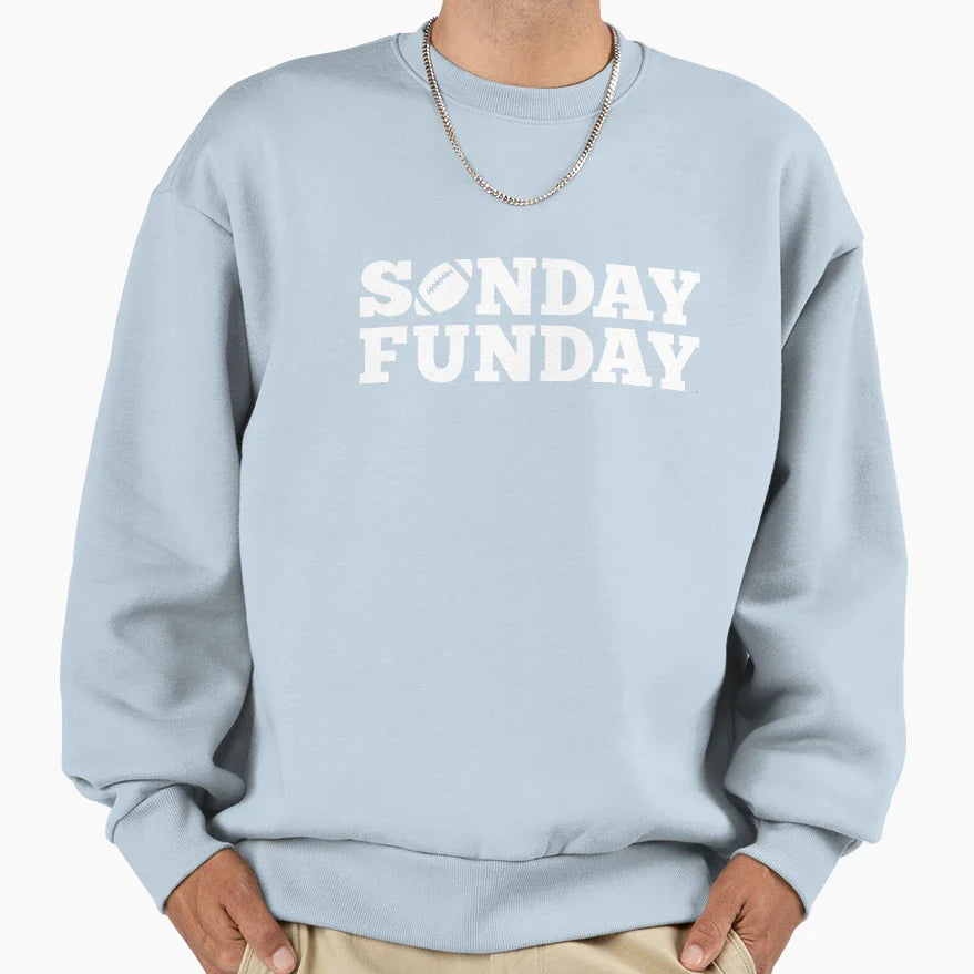 Sunday Funday Sweatshirt - Casual Everyday Wear Unisex