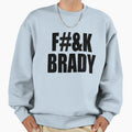 F K Brady Censored Sweatshirt - Graphic Print Unisex