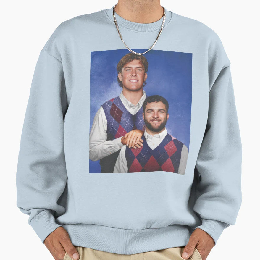 Cam Skattebo Jaxson Dart Brother Sweatshirt - Trendy Graphic Men Women