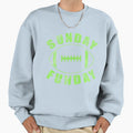 Sunday Funday Football Sweatshirt - Fun Novelty Design Unisex