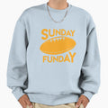 Sunday Funday Sweatshirt - Aesthetic Graphic for Adults