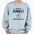 Sunday Armchair Quarterback Sweatshirt - Custom Art Print for Adults