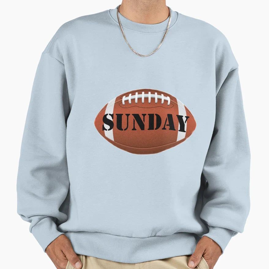 Match Football Superbowl Sunday Sweatshirt - Aesthetic Graphic for Adults