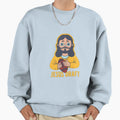 Who Would Jesus Draft Christian Sweatshirt - Casual Everyday Wear Unisex