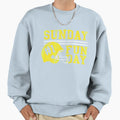 Sunday Funday Football Helmet Sweatshirt - Streetwear Style for Adults