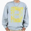 Sunday Funday Football Sweatshirt - Trendy Graphic Unisex