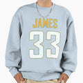 James 33 Sweatshirt - Graphic Print for Adults