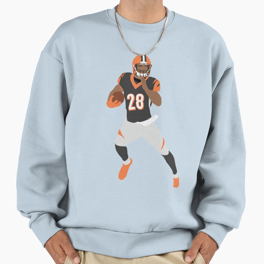 Joe Mixon Sweatshirt - Custom Art Print Unisex