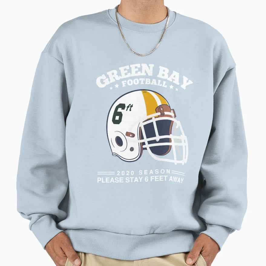 2020 Nfl Green Bay Packers Spirit Stay Sweatshirt - Graphic Print Unisex