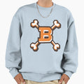 B Browns Orange Sweatshirt - Streetwear Style Unisex