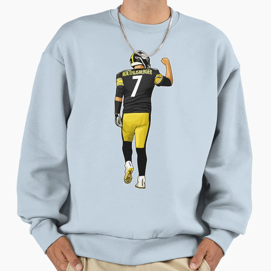 Ben Touchdown Signal Sweatshirt - Unique Graphic Unisex