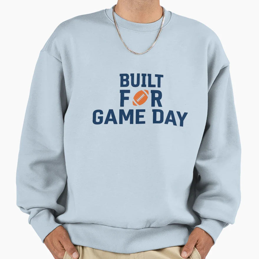 Game Day American Football Sports Sweatshirt - Streetwear Style for Adults