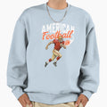 American Football Sweatshirt - Minimalist Print Unisex