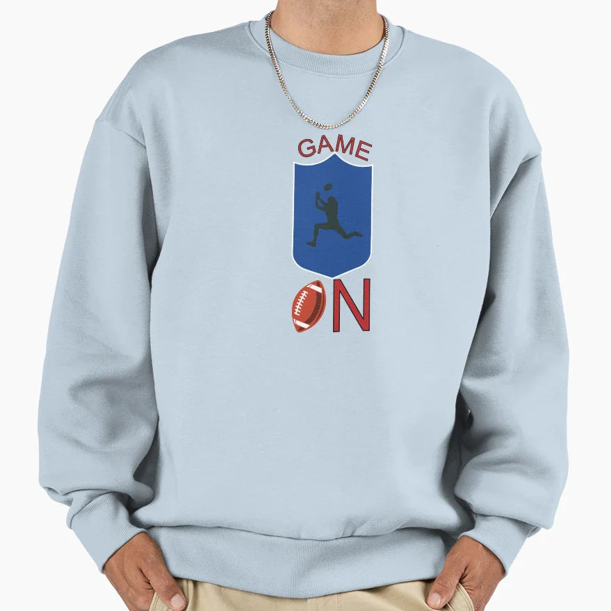 American Football Game Gift Gift Sweatshirt - Custom Art Print Men Women