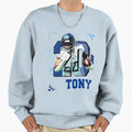 Tony Pollard Tennessee Titans Player T-Shirt - Minimalist Print for Adults