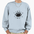Football Game Day Sunday Funday Sweatshirt - Fun Novelty Design Men Women