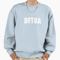 Dftba Black Sweatshirt - Custom Art Print Unisex